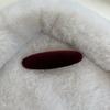 Französischer Samt Ovaler Haarnadel Einfacher Pony-Clip Weibliches Koreanisches Haarzubehör Kopfschmuck Seitenclip Mädchen Oberer Clip Haarzubehör