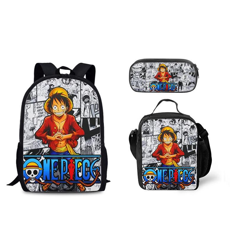 One Piece Backpack Ice Pack Set For Students With Nylon Material And Daily Use