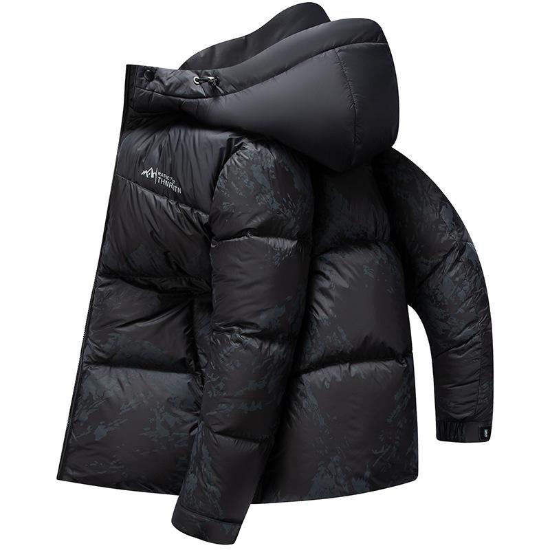 

Стиль для пары Осень и зима Новый новый национальный стандарт съемный капюшон пуховик для мужчин и женщин уличный теплый утолщенный пуховик 3XL