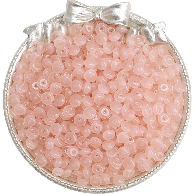 50 Stück Kristall Tschechische Glasperlen Abakus Rocailles für Ohrring Armband DIY Schmuck Handwerk Zubehör Herstellung