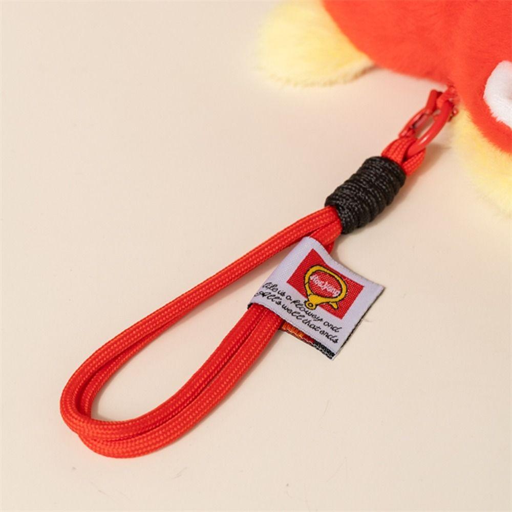 Horse Year Soft Stuffed Pony Pendant Cute Style Multi-color Keychain Pendant Design Material Lucky Pony New Year