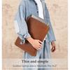 Genuine Leather Laptop Sleeve 14 Inch MacBook IPad Pro Urban Minimalist Inner Case With Crazy Horse Finish