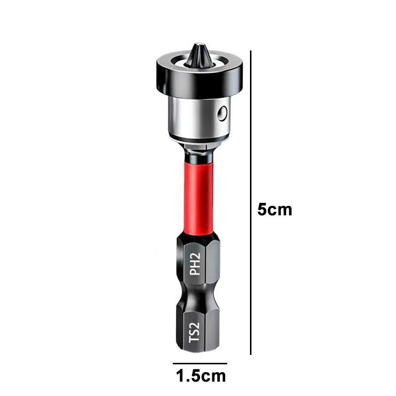 

Magnetic Positioning Screwdriver Bits S2 Drywall Screw for Plasterboard Gypsum Board Locating Bit Batch Head Drilling Tools