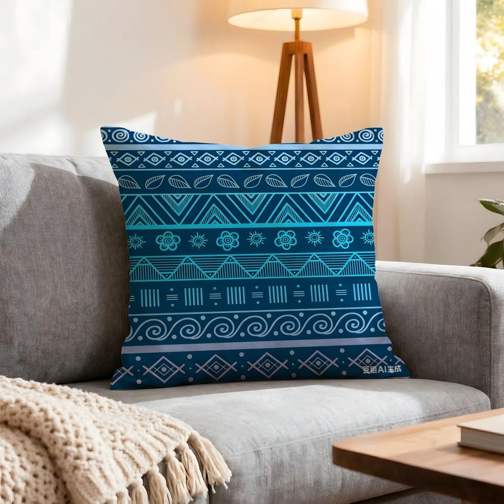Pattern Creative Print Cushion Cover 1Pcs Decorative Covers Soft Cushion Case For Sofa Couch Decor 40X40 45X45 Pillowcases