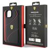 Ferrari Fehcp15Mptwk Iphone 15 Plus / 14 Plus 6.7 Czarny/Black Hardcase Twist Metal Logo