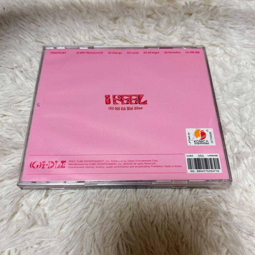 [USED] I Feel (G)I-DLE Soyeon Edition Jewel Opened CD No Trading Card