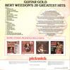 LP-Schallplatte BERT WEEDON  Guitar Gold  Bert Weedons 20 Great PLE7011 Pickwick Record 1976 UK Rock Gebraucht