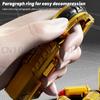 Adult Fidget Toys For Stress Relief EDC Alloy Fingertip Toy Pistol Decompression Launcher Model Ring For Anxiety Gift