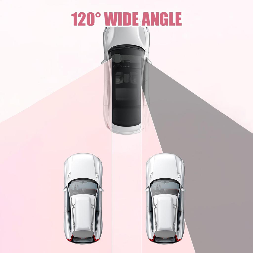 Für Autos Toter-Winkel-Spiegel Für Auto Klebendes Glas Seitenspiegel 2 Stück Konvex Rückspiegel Aufkleben Zubehör Für Erhöhte Sicherheit