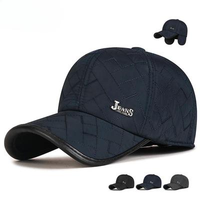 Northwood Winter Verdickte Winddichte Warme Ohrenschutz Gitter Baumwollmütze für Männer Trucker Caps Kältefeste Mütze