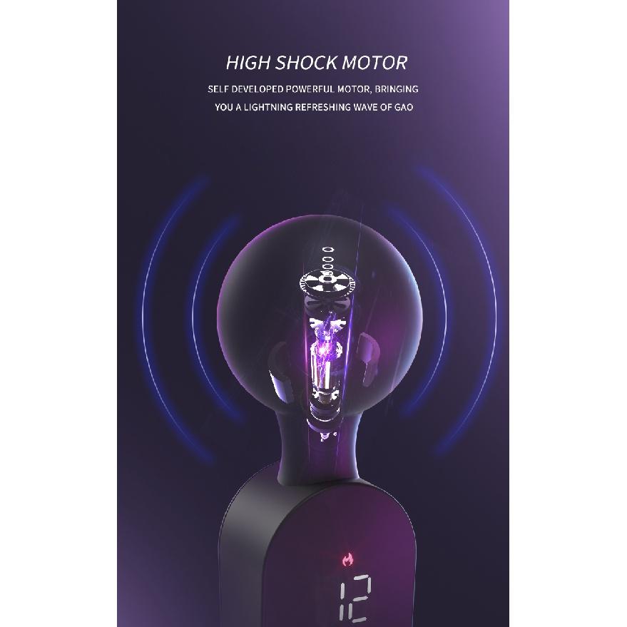 AV Intelligent Heating 6-speed Adjustment Masturbator Vibrator Stick for Women Sextoy Magic Wand Clitoris Stimulator