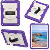 For iPad Air 11 (2025)/(2024) Kickstand Case Rotating Hand Strap PC+TPU Tablet Cover with Shoulder Strap