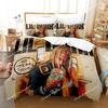 3D Print Lil Durk Rapper Bedding Set Duvet Cover Bed Set Quilt Cover Pillowcase Comforter King Queen Size Boys Adult Bedding Set