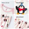 Fenteng Penguin Pure Cotton Antibacterial Children's Homewear Set