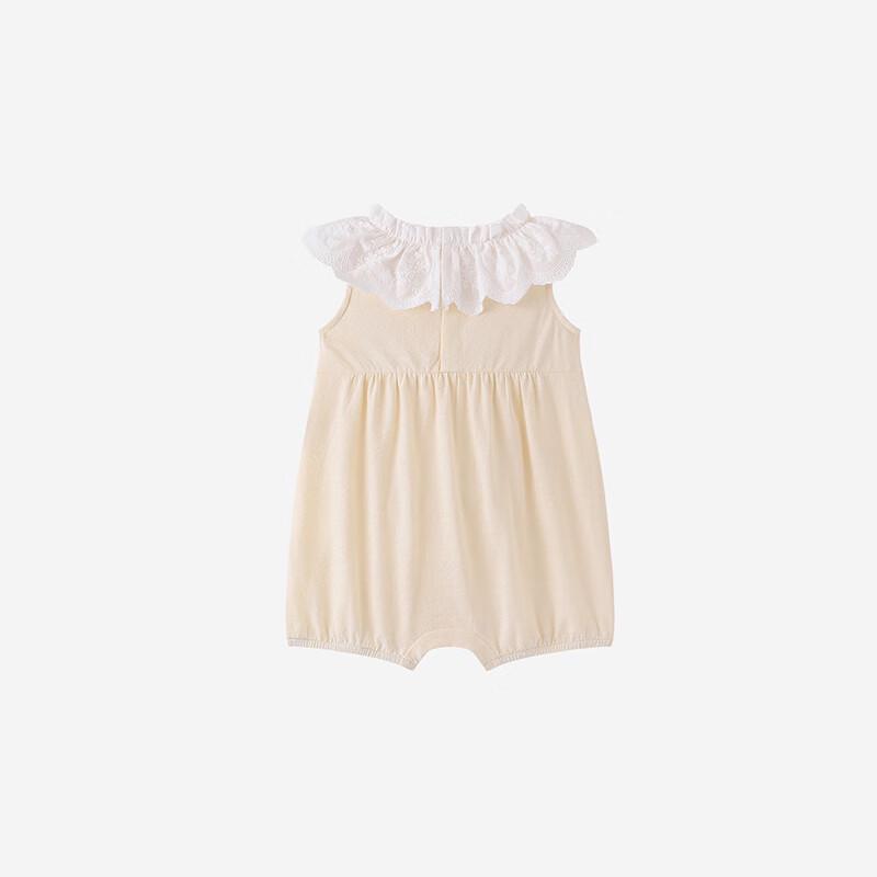 YEEHOO Baby Girl Summer Short Sleeve Romper