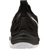Mizuno Wave Momentum 3 Halová volejbalová obuv, Club/Indoor, Široká, Lehká, Basketbalová, Černá/Bílá/Zelená, 27,0 cm, 2.5E