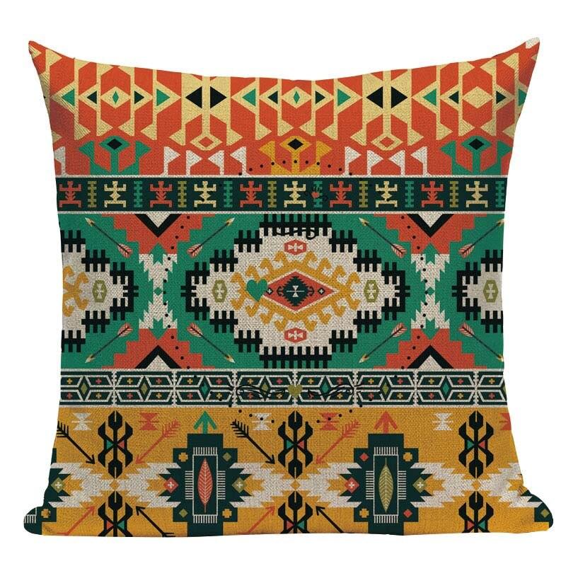 colourful pillow covers