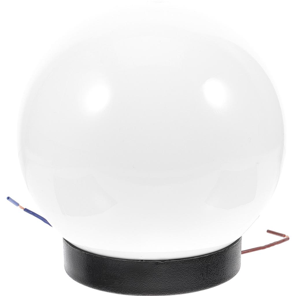 Post Lamp Shade Outdoor Globe Plastic Light Cover Replacement Dome Lampshade for Garden Patio Porch Walkway Exterior Use