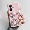 For Vivo V29 Lite 5G Case VIVOY78 Y 78 6.78'' Soft Cartoon Bear Frog Silicone Back Covers For Vivo Y78+ V29 Lite 5G Phone Cases