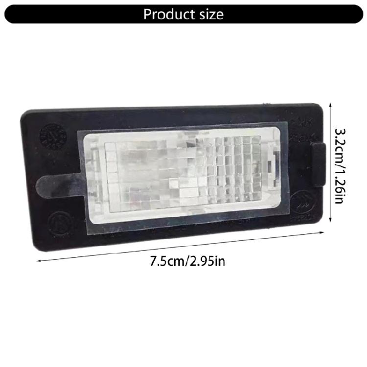 Shock Resistant High Brightness License Plate Light with High Temperature Durability for Long Term Use Improved Safety