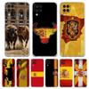 Spain Bull Flag Phone Case For Samsung Galaxy A13 A33 A35 A55 A73 A53 A23 A51 A71 A21S A31 A41 A05s A03S A15 A25 A32 5G Cover