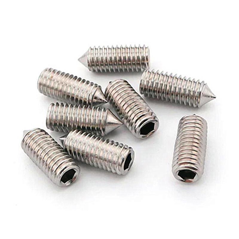 Stainless Steel Hex Socket Set Screw DIN914 (M3-M12)