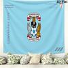 Coventry City Wall Tapestry Aesthetic Wall Hanging Printed Fabric Blanket Decorative Tapestries for Bedroom Living Room Home Decor