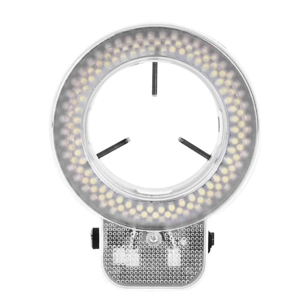 Mikroskopkamera 144 LED-Perlen Lichtquelle Helligkeit einstellbar Ringlampe