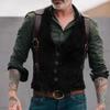New Fashionable Men's Patchwork Color Contrast British Style Simple Casual Vest with Multiple Colors