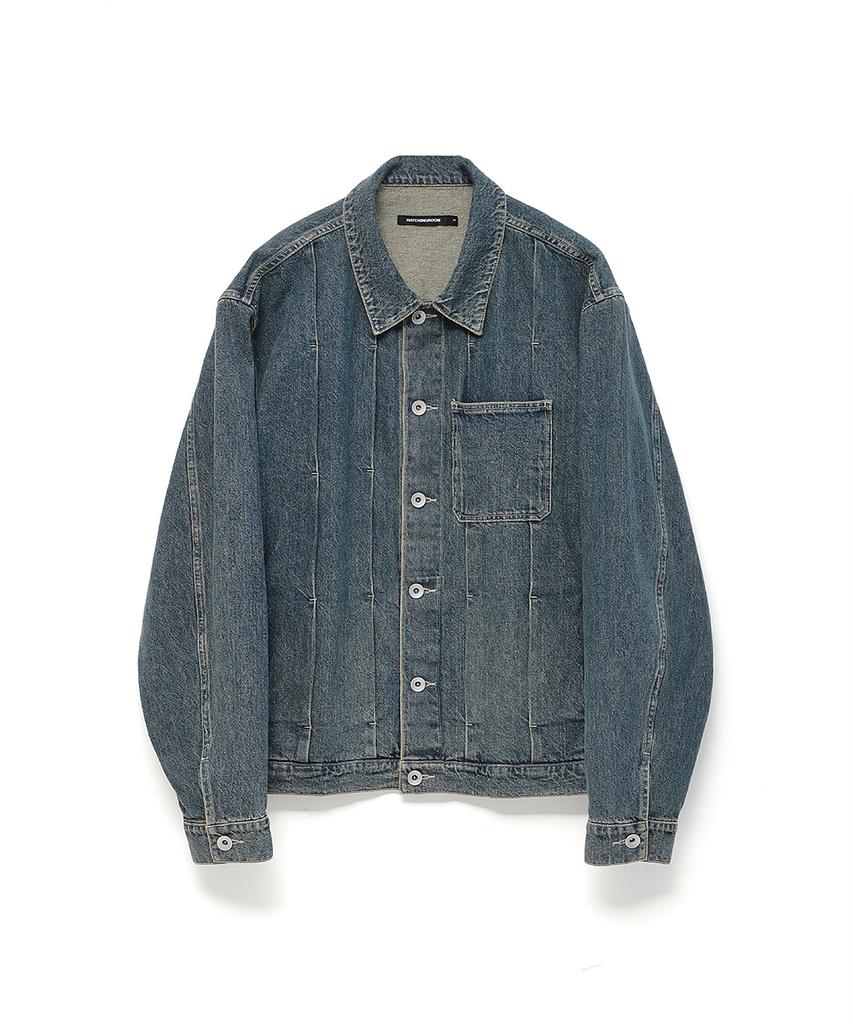 Hatchingroom Trucker Jacket Vintage Blue