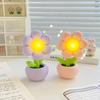 with Battery Flower Night Light LED Ambient Lights New Bedside Lamp  Gift