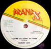 12inch Record SAMMY LEVI  Youre As Light As Rain VPRD181 BRAND X US Reggae Ska  Dub Used