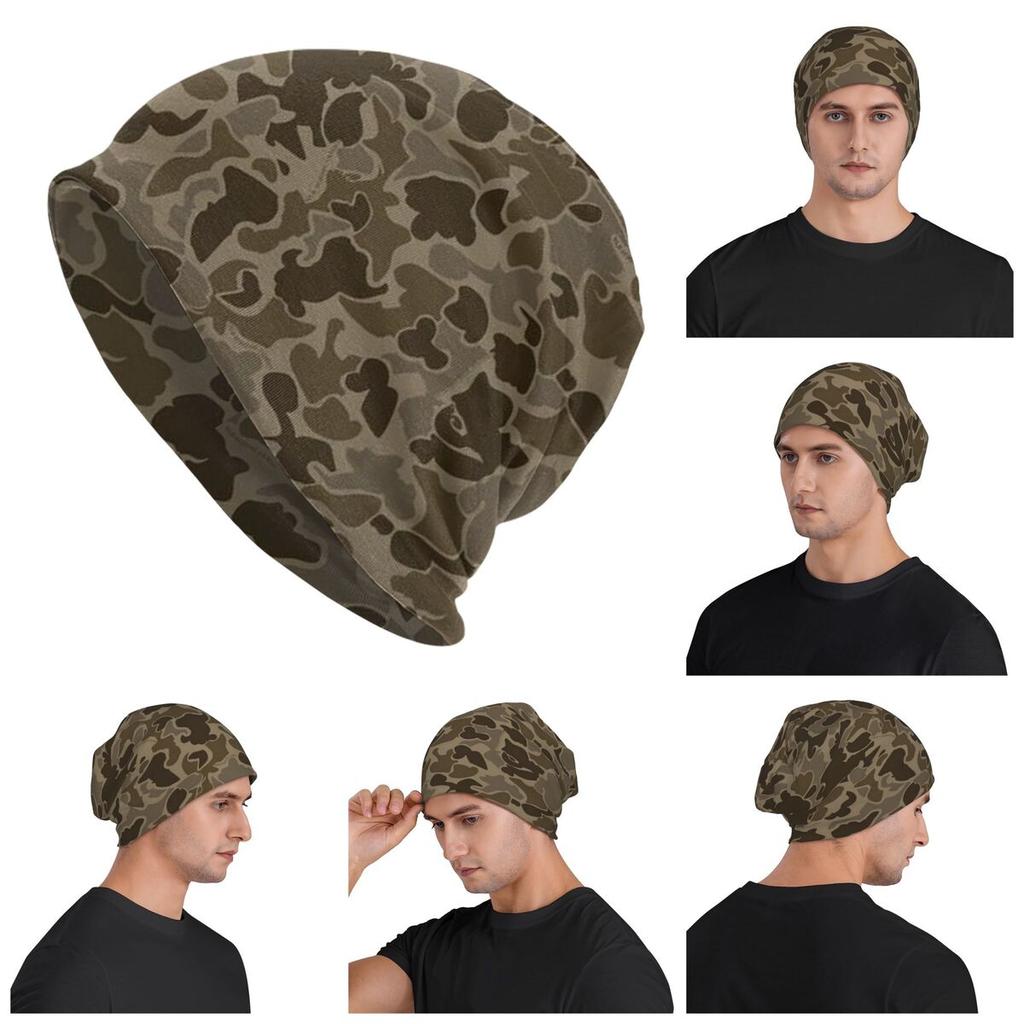 Camo Camouflage Army British DPM Unisex Adult Beanies Caps Knitting Bonnet Hat Warm Fashion Autumn Winter Outdoor Skullies Hats