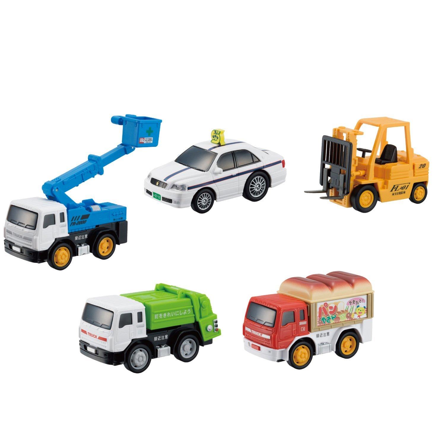 

Maruka Drive Town Premium 5 Working Vehicle Set, 5 Types, Toy Cars, Ages 3 and Up, 187525