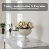 Decorative Pedestal Vase Vintage with Ornate Vessel Traditional