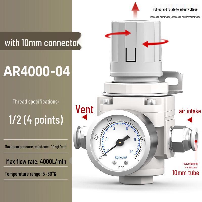 

Aokewen AR4000-04 Air Pressure Regulator
