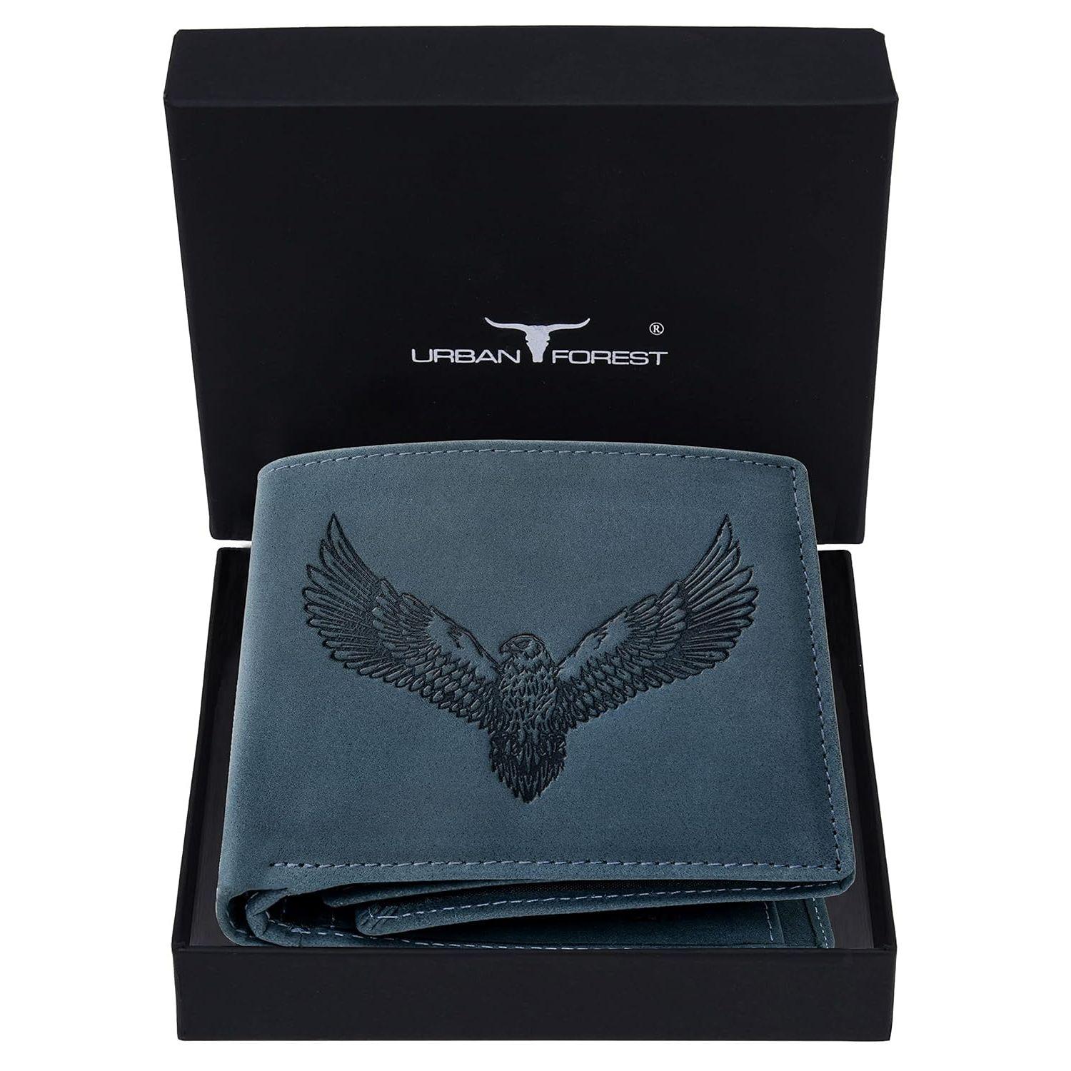 

Мужской кожаный кошелек Zeus Vintage красного цвета