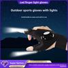 Guantes de pesca LED con linterna para reparación nocturna y actividades al aire libre