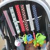 Baby Infant Toddler Pacifier Soother Stripes Nipple Clip Holder Strap Lanyard