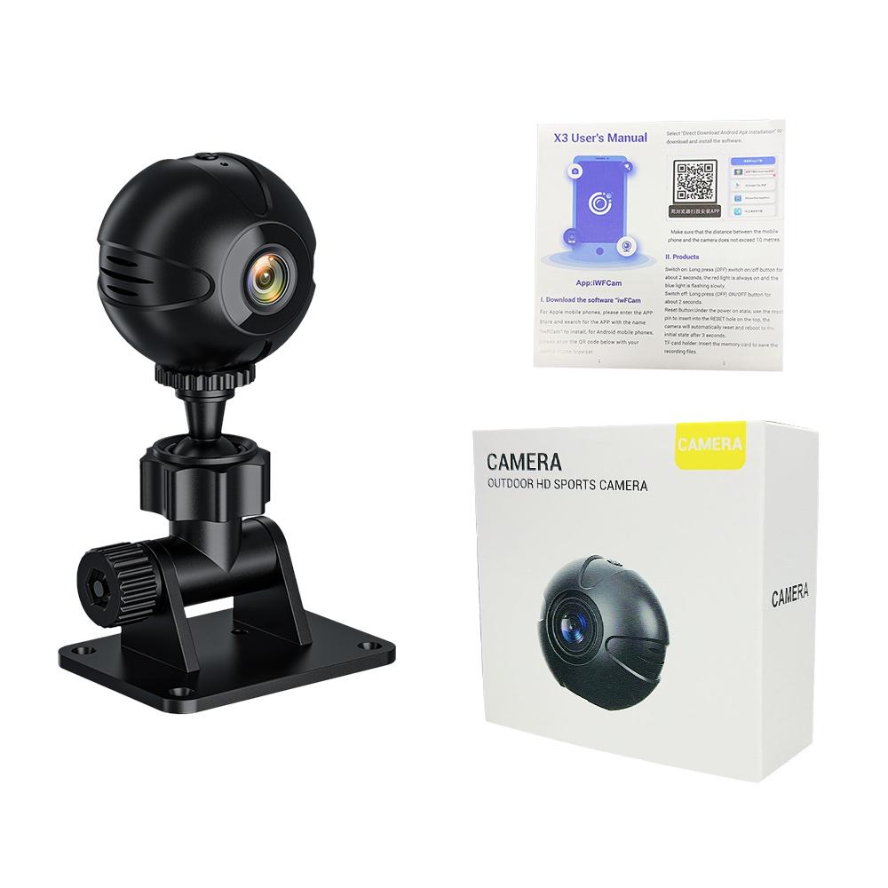 Outdoor Sports Cycling Camera, Network High-definition Wireless Camera, Indoor Security Camera