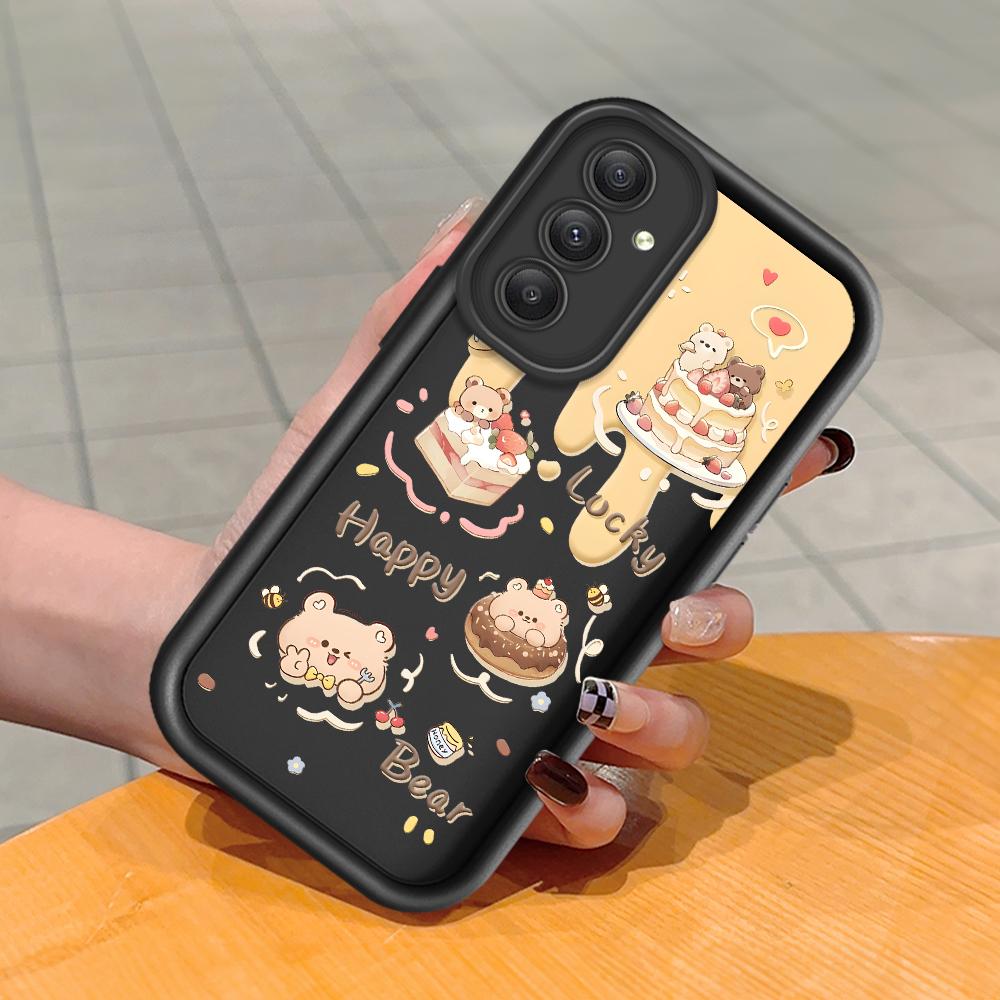 Coque de protection antichoc en silicone souple avec motif de dessin animé pour Huawei Honor Xiaomi Redmi Samsung