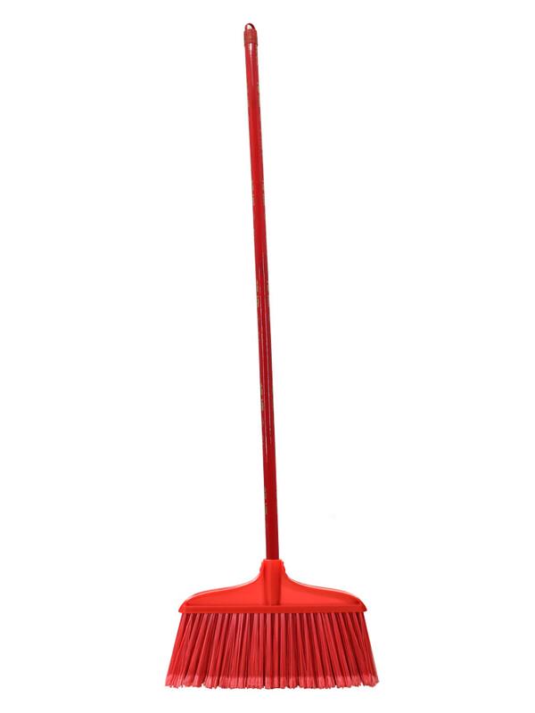 Taiyouyuan Plastic Broom with Wooden Handle (10-Pack)