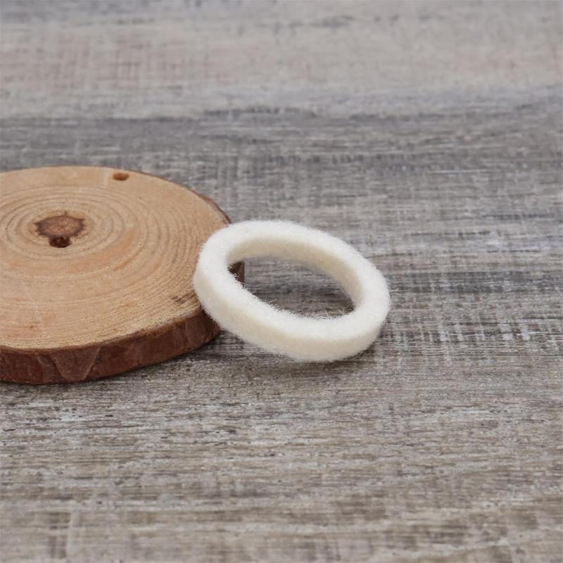 Pack of 5 Multifuntional Wool Felt Seals Suitable for Coffee Appliances Providing Excellent Noise and Vibration Control