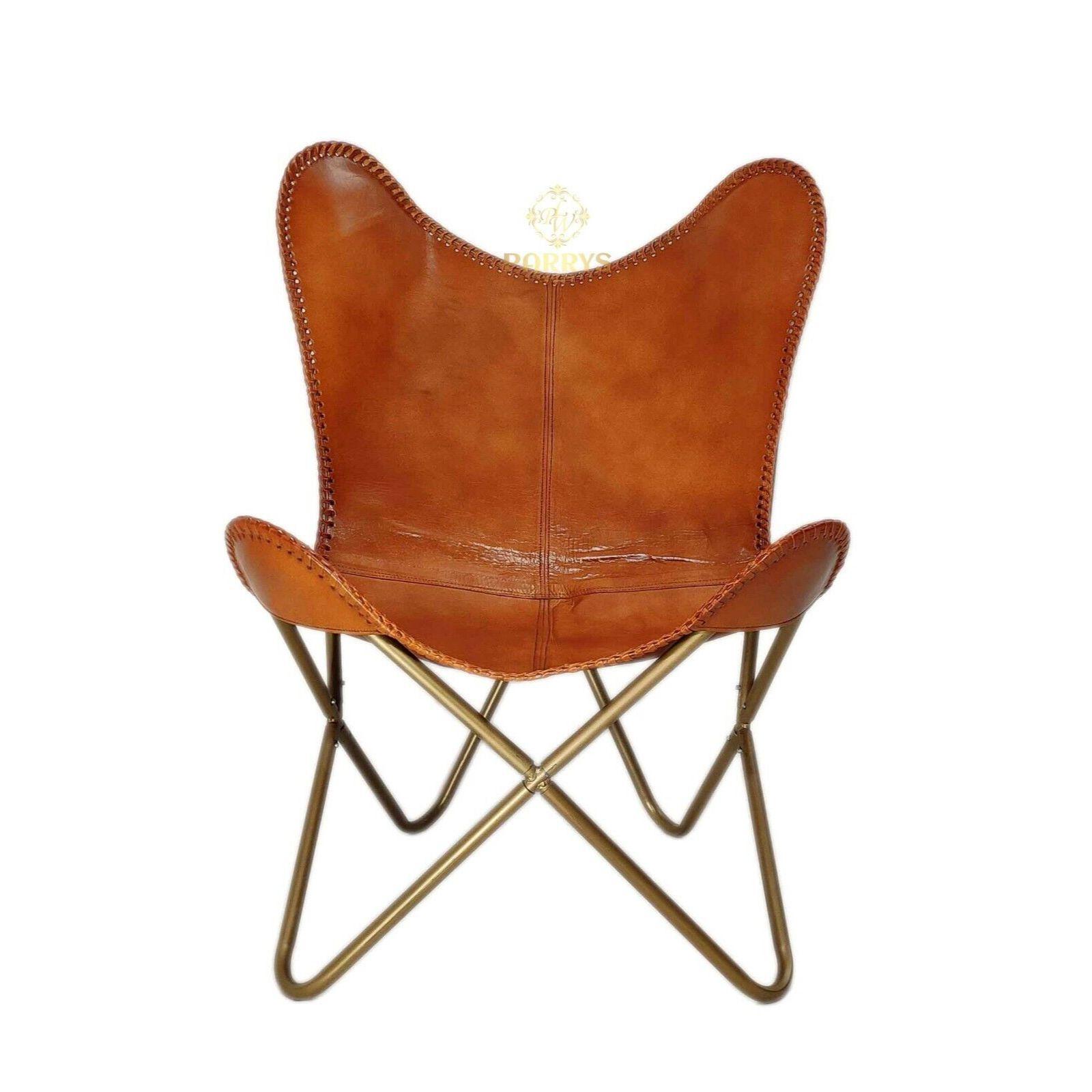 

Arm Chair-Home Декоративное кожаное кресло-бабочка–Кожаное расслабляющее кресло