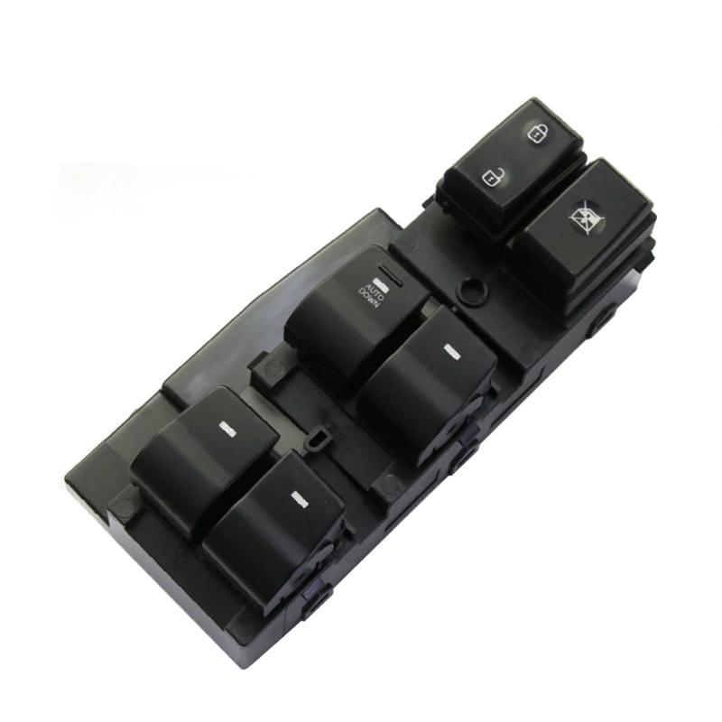 

НОВЫЙ переключатель электростеклоподъемника для Hyundai Elantra 2017-2020,93570-F2100,93570F2100 чёрный