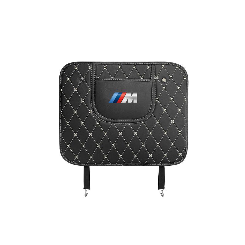 Bil Läder Anti-Spark Matta Sätesrygg Skyddsdyna För BMW F12 F13 G30 G32 F34 F40 F45 F46 X1 X2 X3 X5 X4 X6 X7 F25 F26 G06 G05