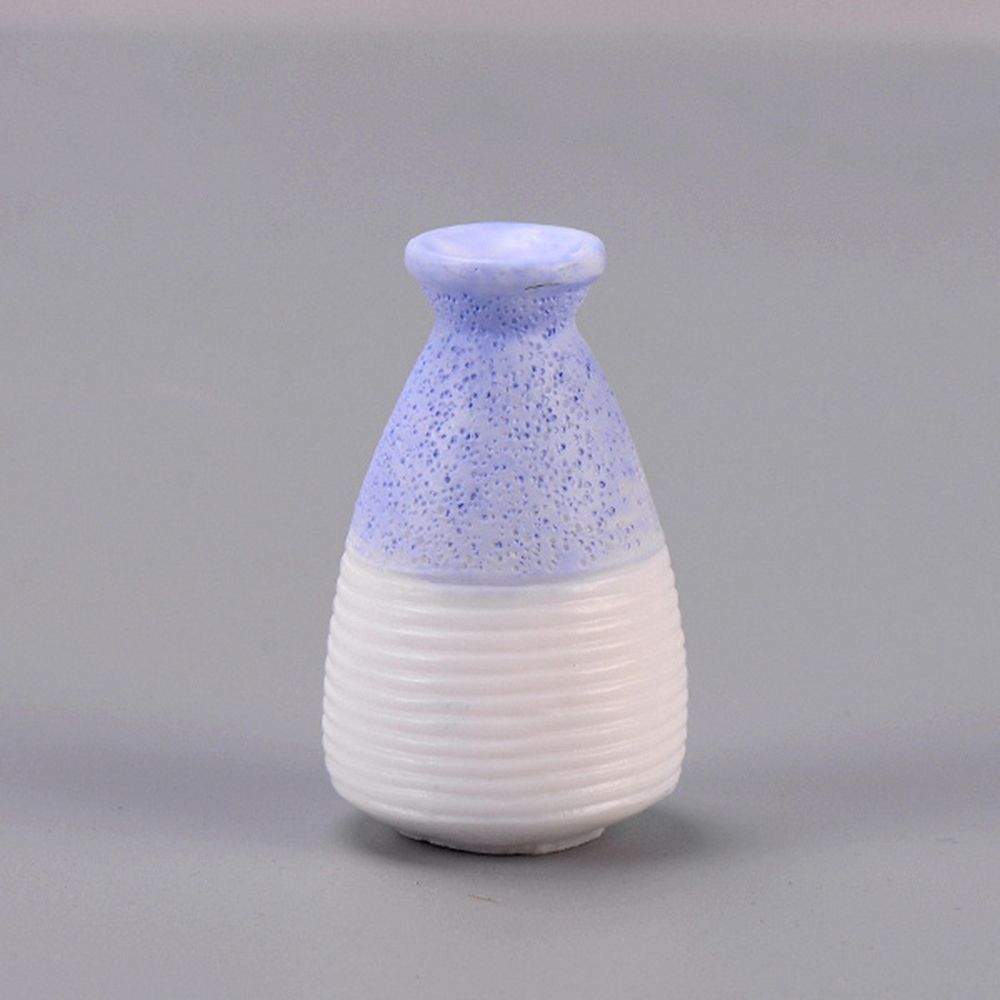 1 PC Small Ornament Figurines Resin Vase Garden Decor Miniature Flowerpot Micro Landscape