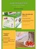 Jinjia You Thickened PE Cling Film for Kitchen & Microwave, Easy Tear, Food Grade