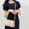 New Grid Printed Middle-aged And Elderly Women's Shoulder Crossbody Bag Fashionable And Versatile Mom Bag