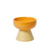 Oblique Mouth Cat Drinking Bowl Anti Overturning Raised Cat Bowl Ceramic Pet Bowl  Pet Feeding
